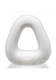 Hunkyjunk Zoid Trapezoid Lifter Cockring - White Ice