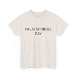 PALM SPRINGS GAY TEE BY CULTUREEDIT AVAILABLE IN 13 COLORS