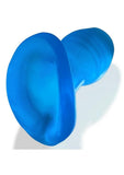 Oxballs Glowhole Hollow Buttplug with LED Insert - SMALL - Blue Morph