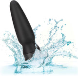 Eclipse Interchangeable Rechargeable Silicone Probe with Remote Control - Black