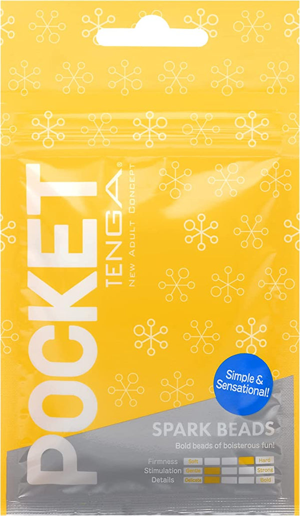 TENGA POCKET SLEEVE - SPARK BEADS