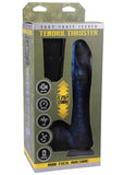 Fort Troff's Tendrill Thruster Rechargeable Silicone Mini Machine Dildo - Blue