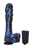 Fort Troff's Tendrill Thruster Rechargeable Silicone Mini Machine Dildo - Blue