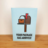 Dick Package Prank Pop Up Card Brown