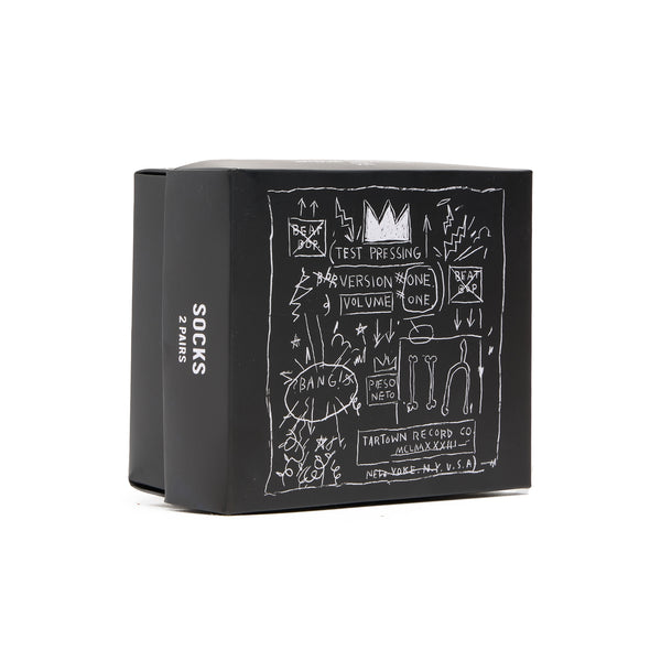 Jean-Michel Basquiat Beat Bop Knit Socks Box, Set of 2