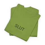 SLUT TEE BY CULTUREEDIT AVAILABLE IN 13 COLORS