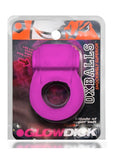 Oxballs Glowdick Silicone Cockring with LED - Pink Ice