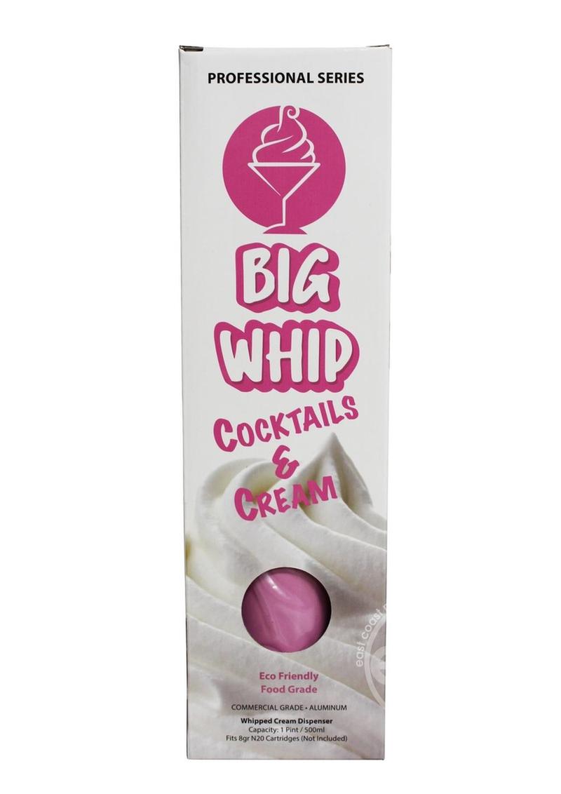 Big Whip Whipped Cream Dispenser 500ml - Pink