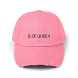 SIZE QUEEN Distressed Cap in 6 colors