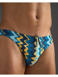 TEAMM8 Resort Bikini Swim Brief - Blue Mirage