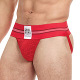 Goal Line Class Jockstrap Red