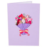 Dick Bouquet Inappropriate 3D Greeting Card