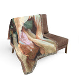 ANONYMOUS #2 Woven Blanket bY CULTUREEDIT