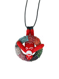 Walter Van Beirendonck Diamond Hole Necklace Multi-color