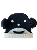 Walter Van Beirendonck Walter Beanie Black / Off White FW 24-25