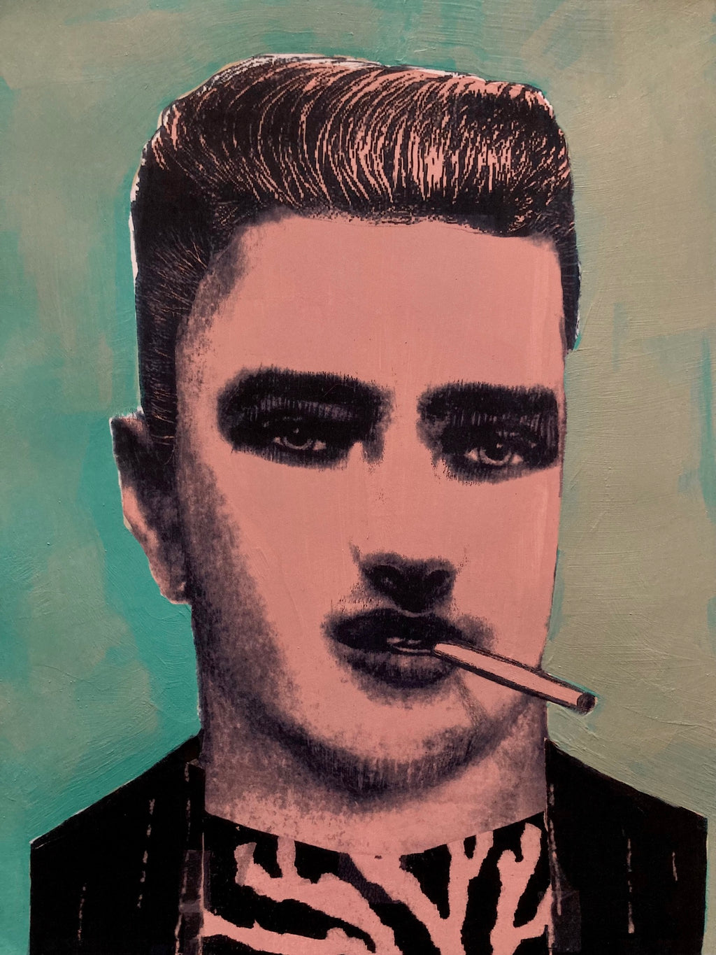 Carmine Santaniello, Boy with a cigarette #5, 2025