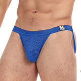 Goal Line Low Rise Jockstrap Blue