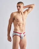 TEAMM8 Mvp Ribbed Brief - Grey Marle