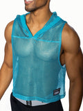 BIKE Hooded Sleeveless Practice Jersey - Teal