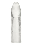 Blue Line Realistic Penis Extension 6.5in - Clear