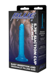 Blue Line Suction Cup Anal Dildo 5.75in