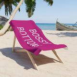 Bossy Bottom Beach Towel by CULTUREEDIT