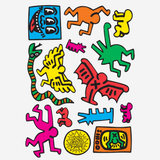 Pop Shop Tokyo by Keith Haring - Sheet of 15 Kiss-Cut Stickers