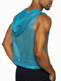 BIKE Hooded Sleeveless Practice Jersey - Teal