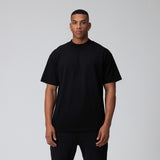 Talentless Mock Neck Tee Pitch Black