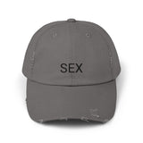 SEX Distressed Cap in 6 colors
