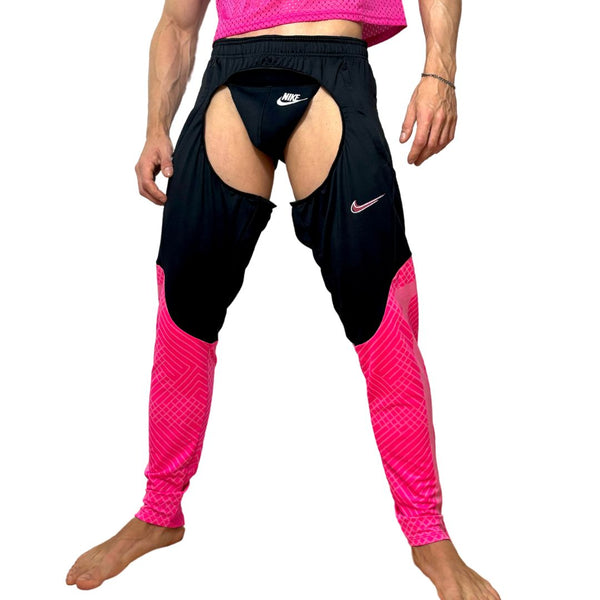 Nike Sport Black/Pink Chaps By SNEAKERMASK