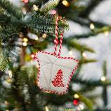 Chinese Takeout Box Needlepoint Ornament