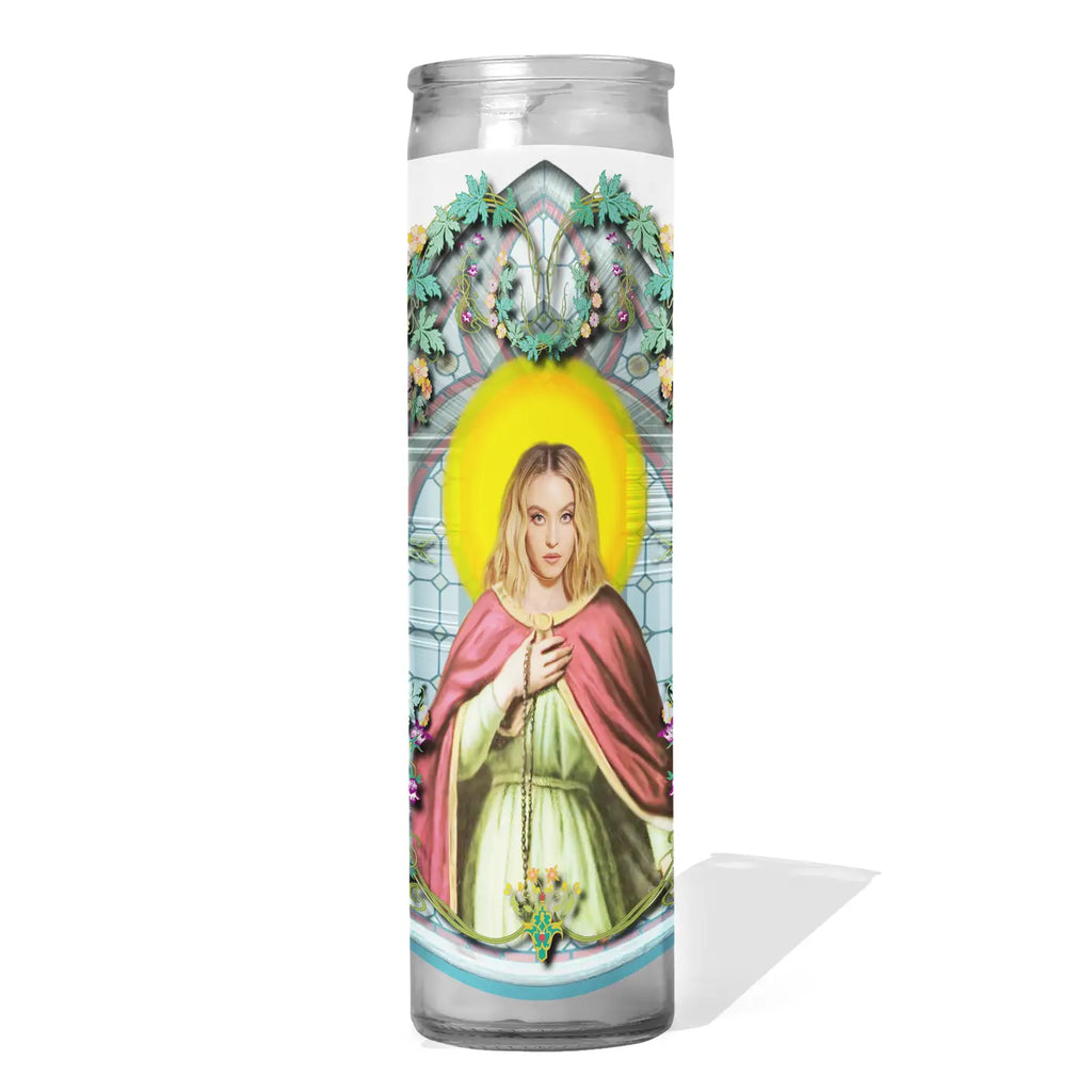 Sydney Sweeney Celebrity Prayer Candle