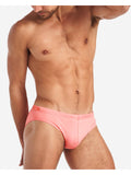 TEAMM8 Grid Swim Brief - Bondi Pink