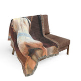 ANONYMOUS #5 Woven Blanket bY CULTUREEDIT