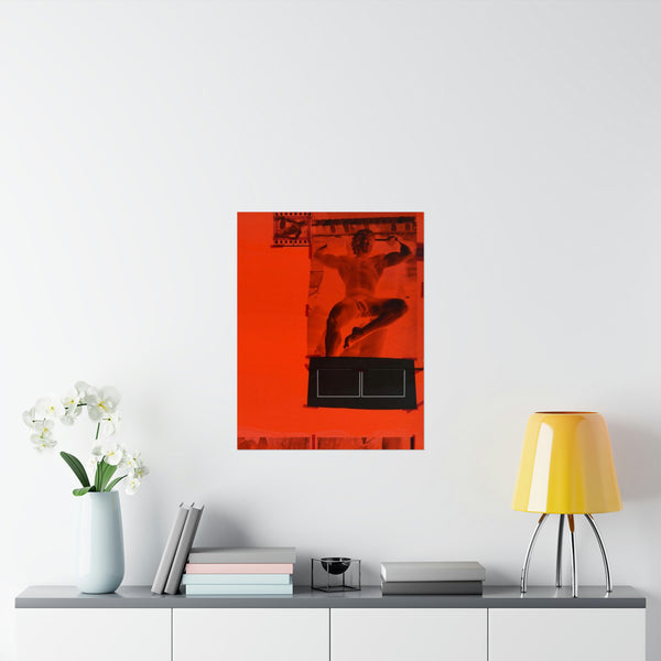 90S VINTAGE GAY PORN TRANSPARENCY Matte Vertical Poster #10