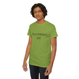 PALM SPRINGS GAY TEE BY CULTUREEDIT AVAILABLE IN 13 COLORS