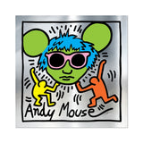 Andy Mouse By Keith Haring - Die-Cut Sticker