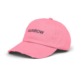 RAINBOW Distressed Cap in 6 colors