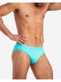 TEAMM8 Grid Swim Brief - Bondi Blue