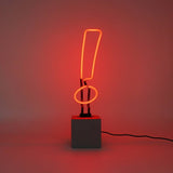 Neon exclamation Mark Sign