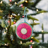 Donut Needlepoint Ornament