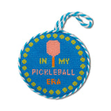 Pickleball Era Needlepoint Ornament