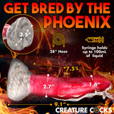 Resurrector Phoenix Squirting Silicone Dildo by creature cocks