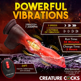 Creature Cocks Ramming Hound Thrusting & Vibrating Silicone Dildo