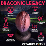 Creature Cocks Dragon Hatch Silicone Egg - L