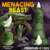 Creature Cocks Talon Silicone Dildo Green