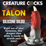 Creature Cocks Talon Silicone Dildo Red