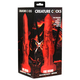 Creature Cocks Fire Hound Silicone Dildo - Medium