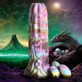 Creature Cock Dragon Spawn Dragon Ovipositor Silicone Dildo with Eggs